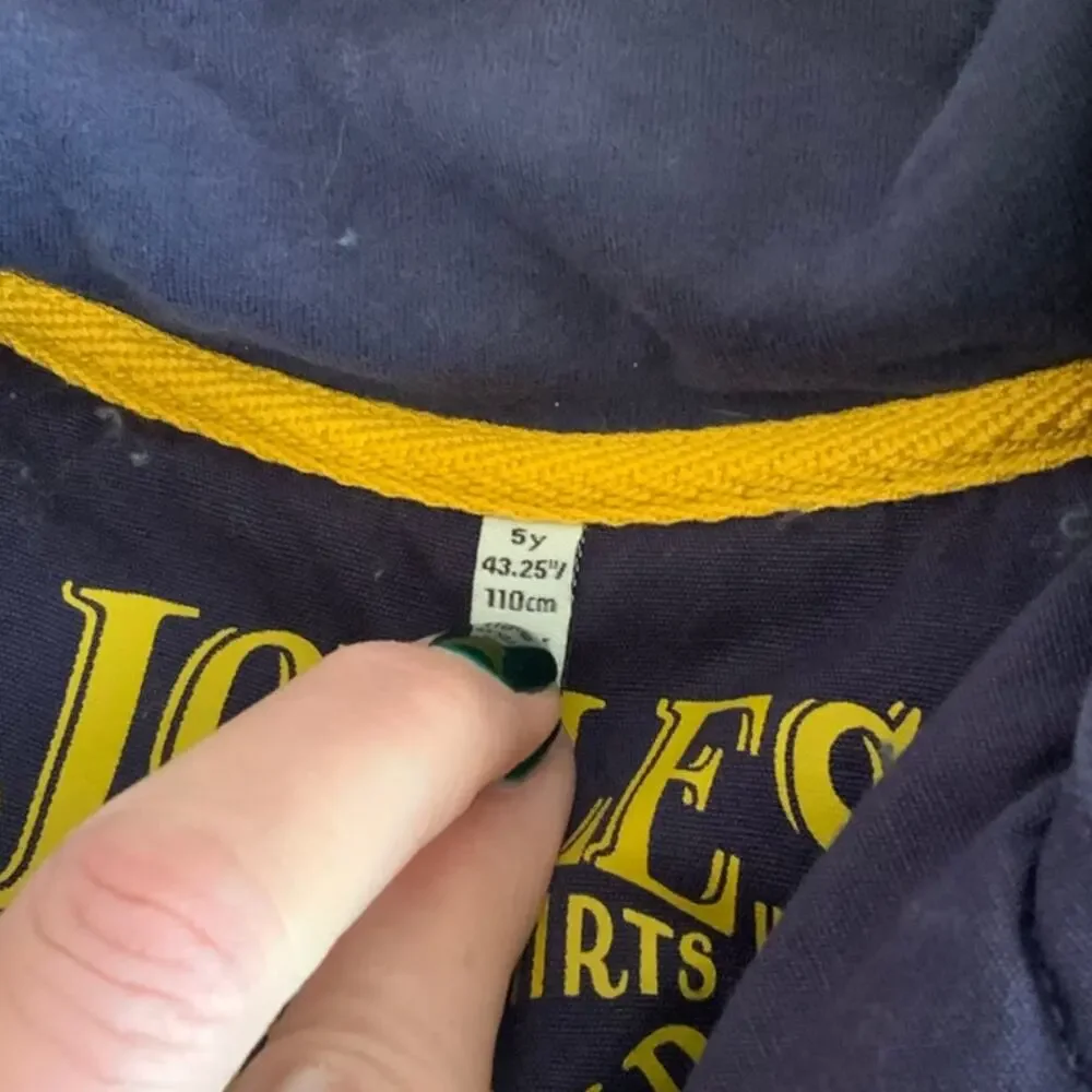 Joules Blue/Green Pullover size 5‎